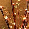 Brown LED Branch Battery Operated 20 Warm White LED - 17 Inch