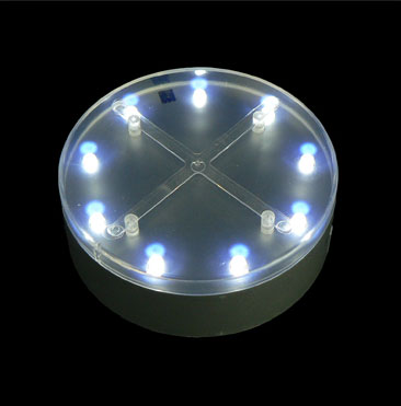 floral light base 4 inch 9 led uplight remote control 4 centerpiece led mini light base