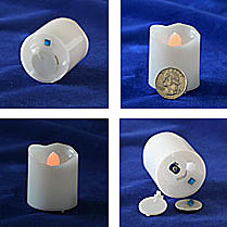 Single Melted Look Votive Tea Light - additional view