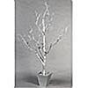 3 Foot Silver Centerpiece Tree in Decorative Pot