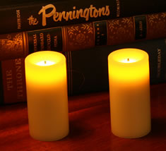 3 Inch Wax Votive Candle Champagne (Set Of 2) - additional view