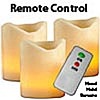 remote control battery operated led candle set