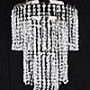 18 Inch Hanging Diamond Cut 3 Tier Chandelier