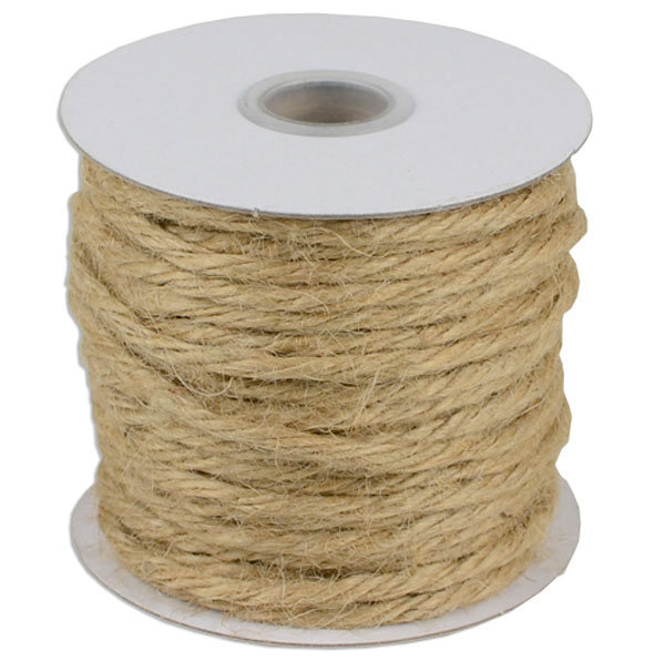 Natural Jute Cord 3.5 mm x 25 Yards Buy Now