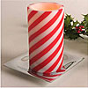 Red - White Candy Cane Battery Operated with Gift Bag