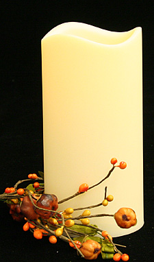 Outdoor Battery Operated Candle 3 x 6 with Timer