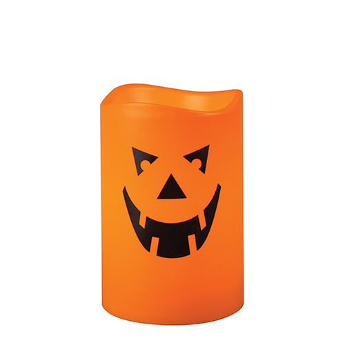 halloween jack o lantern flameless outdoor candle 6 x 9 18 inch lighted christmas wreaths