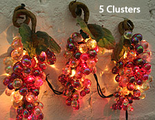 Five Clusters - Grape String Lights - additional view