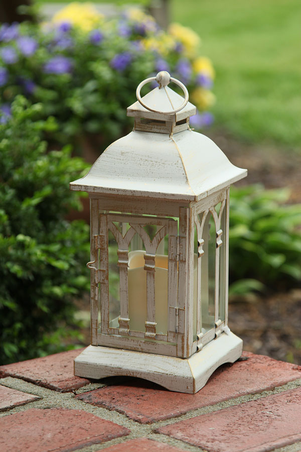 battery operated 12 inch antique ivory candle lantern 6 battery operated christmas garland with timer