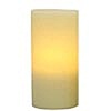 Ivory Unscented 5 x 8  Battery Operated Candle - Timer