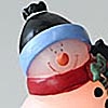 Battery Operated Wax Snow Family Candles Set Of 3