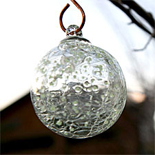 Aurora Glow Glass Solar String Lights