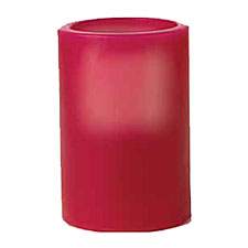 Battery Operated 4 Inch Pillar Pomegranate Candle