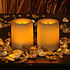 1.75 Inch Round Champagne Battery Operated Candle - additional view