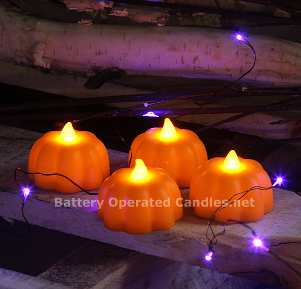 fall battery operated candles