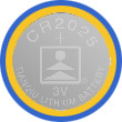 CR2025 Lithium Battery (Set of 5)
