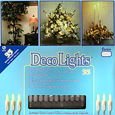 35 Super Bright White Electric Deco String Lights