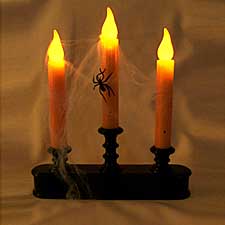 Three Tier Halloween Window Sensor Candle