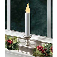 window candle flameless candles battery led operated pewter flicker mode economy suction holders lamps cup