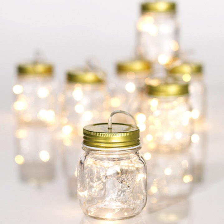Battery Operated Mason Jar String Light - 7.5 Feet - Buy Now