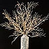 Lighted Gold Coral Willow Branch - 72 Bulbs 40 Inch