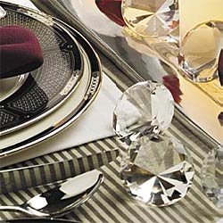 2 Inch Glass Diamond Faux Crystal Jewel (Set of 12) - additional view