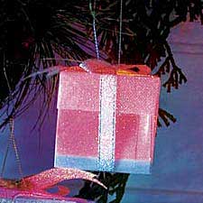 2 Inch Lighted Color Changing Gift Box (Set of 20)
