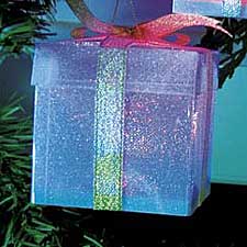 3 Inch Lighted Color Changing Gift Box (Set of 12)