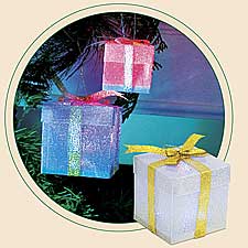 2 Inch Lighted Color Changing Gift Box (Set of 20) - additional view