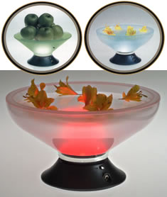 Lighted Rechargeable Bowl - additional view