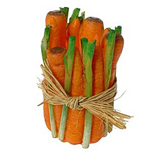 Battery Operated 6 Inch Carrot Candle