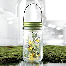 Fireflies In Mason Jar - Battery Operated