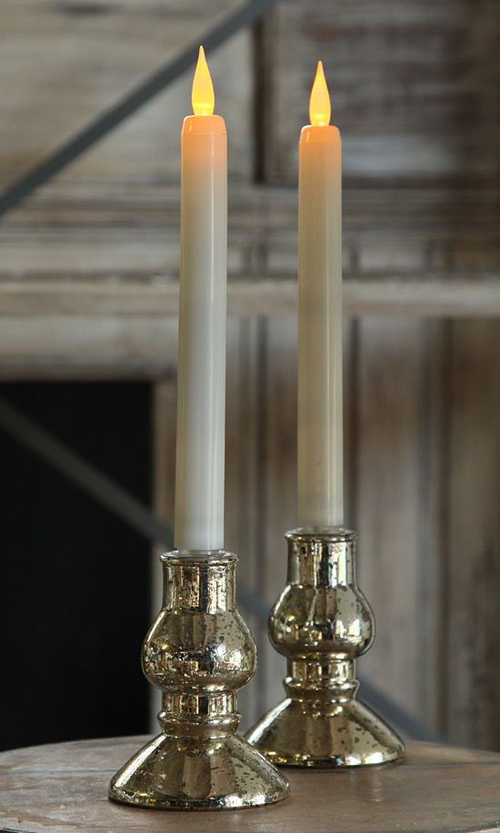 taper timer amber inch flame candles battery operated candle flameless pack tapers event