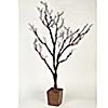 4 Foot Artificial Manzanita Tree in Decorative Pot