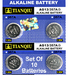 AG13 - Alkaline Battery (Set Of 10)