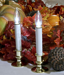 Battery Operated 8 Inch Candlestick (Set of 2) - additional view