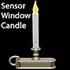 christmas window LED candle with automatic light sensor