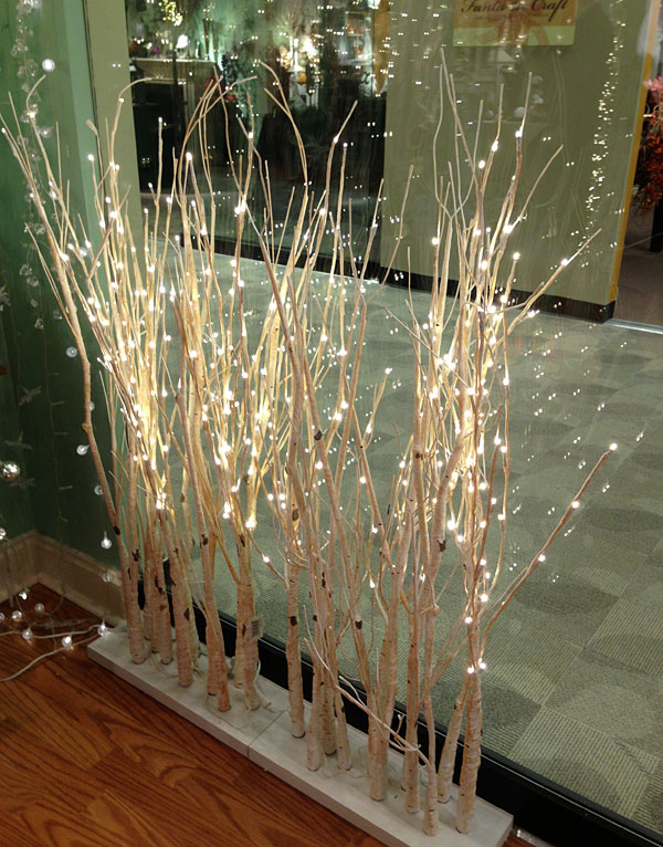 Lighted Birch Clump Branch On Stand 47 Inch With 90 Lights Buy Now