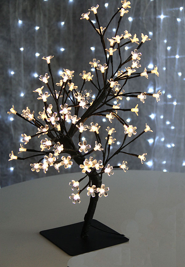 Bonsai Tree 23 Inch - 96 Warm White LED&rsquo;S - Buy Now
