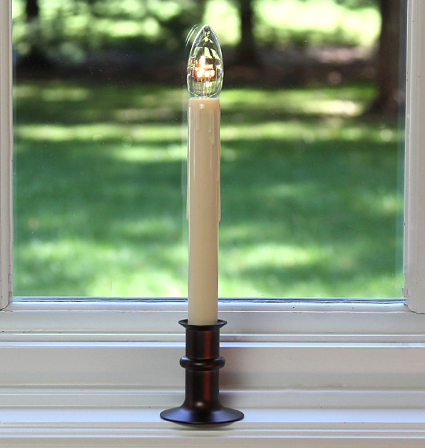Ultra Bright Adjustable LED Cordless Window Candle Dual Sided Bulb