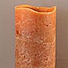 Battery Operated Caramel Colored Candle 3x6 Timer