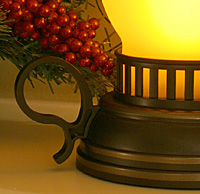 Flameless Hand Held Candle Lantern With Timer - additional view