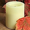 Outdoor Weather Resistant 3 x 4 Battery Operated Candle