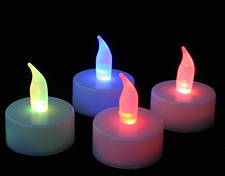 Wholesale LED Color Changing Tea Lights 144 Pcs