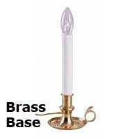 Electric Chamber Lamp - Brass Base