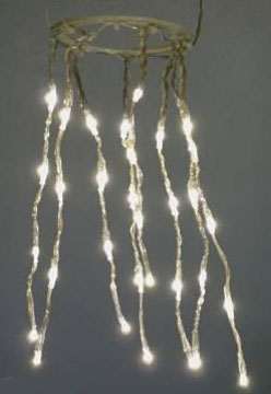 Battery Operated Hanging Chandelier Lite Kit - 32 LED\'S - Buy Now Battery Operated Hanging Chandelier Lite Kit - 32 LED\'S - Buy Now