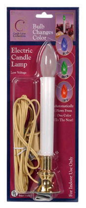 Color Changing Electric Candle Lamp