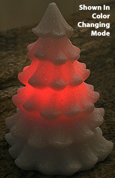 LED Color Changing Battery Operated Christmas Tree - additional view