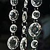 8 Foot Faceted Crystal Beaded Garland