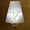 Wine Glass Vellum  Lamp Shades - Set of 12